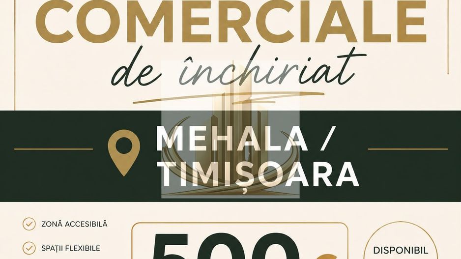Spații Comerciale Mehala | 61 mp | 57 mp | 35 mp | SAD - Poză 1