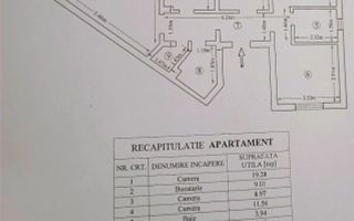 Apartament 4 camere, etaj 3, zona Palas Mall, Iași – vânzare sau schimb cu 2 camere - Poză 1