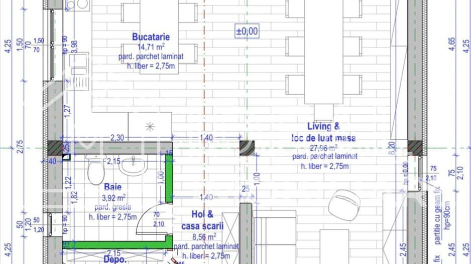 Casa Individuala Moderna cu 4 camere si 316 mp curte, in Cristian - Schiță 20