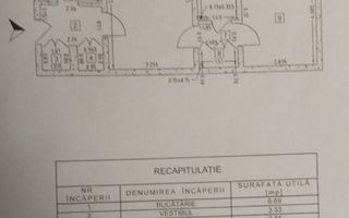 Apartament 2 camere –  metrou Iancului - Schiță 2