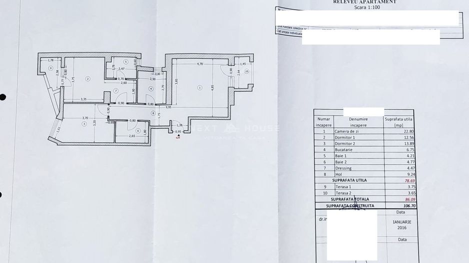 13 Septembrie - Cotroceni  (comision 0) - bloc 2016 - Schiță 14