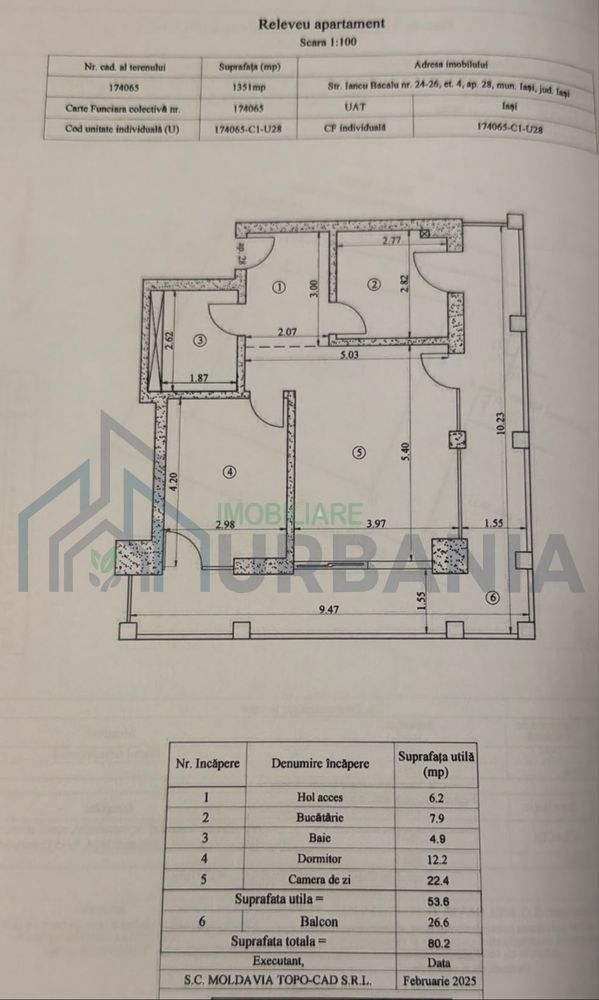 Apartament 2 camere decomandat, Tatami Seven - Palas Campus, Iași - Poză 8
