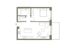 2 camere, SemiCentral, Hexagon, zona Gării, Bloc nou, Prima inchiriere - Poză 2