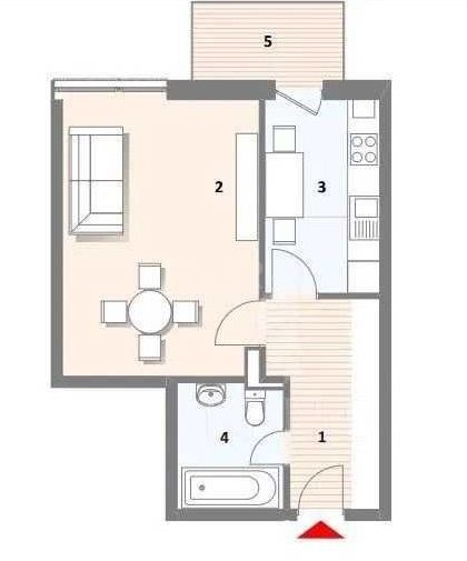 Apartament de vanzare cu 1 camera in  Zorilor. - Poză 1