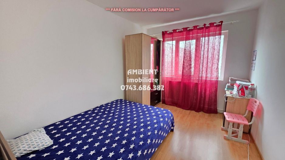 Apartament cu 3 camere, mobilat si utilat, etaj 3, VASLUI zona CENTRU; - Poză 7