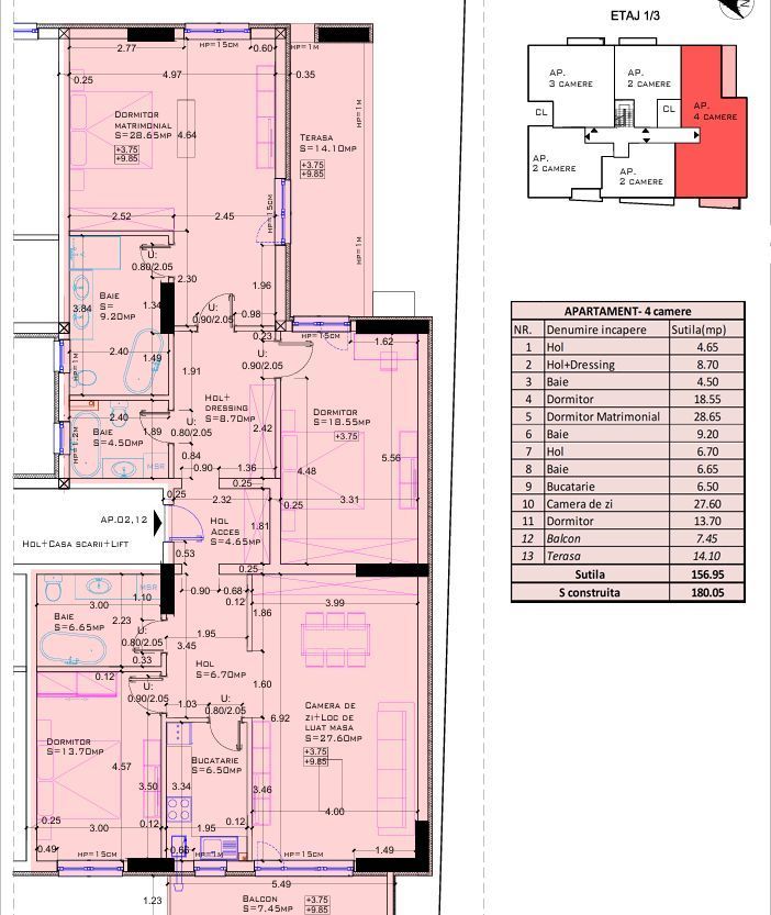 Apartament 4 camere de vanzare - Aviatiei - Poză 5