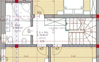 Duplex 4 camere | 120 mp utili | 180 mp curte | P+ET+POD | Floresti - Poză 78