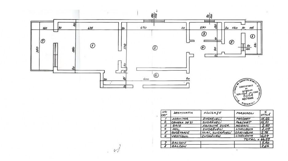 Apartament 2 camere Unirii-Coposu | Imobil 1940 - Poză 19