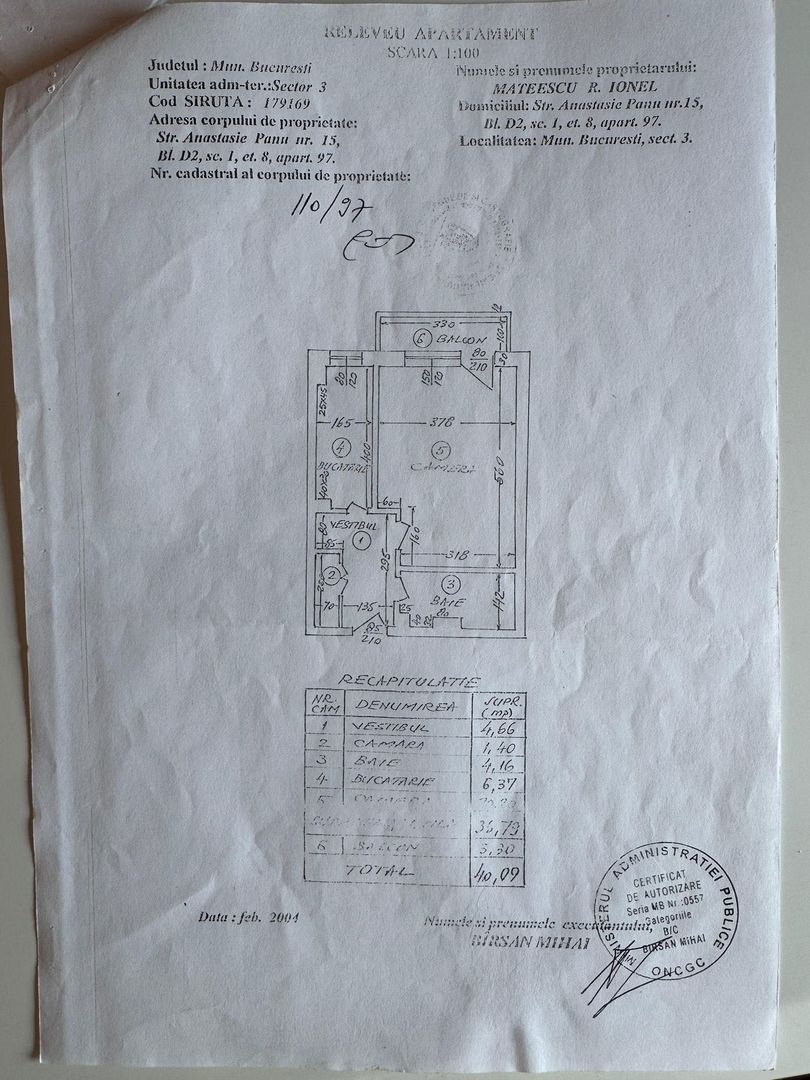 Garsoniera 40Mp Zona Centrala, Complet Utilata - Poză 8