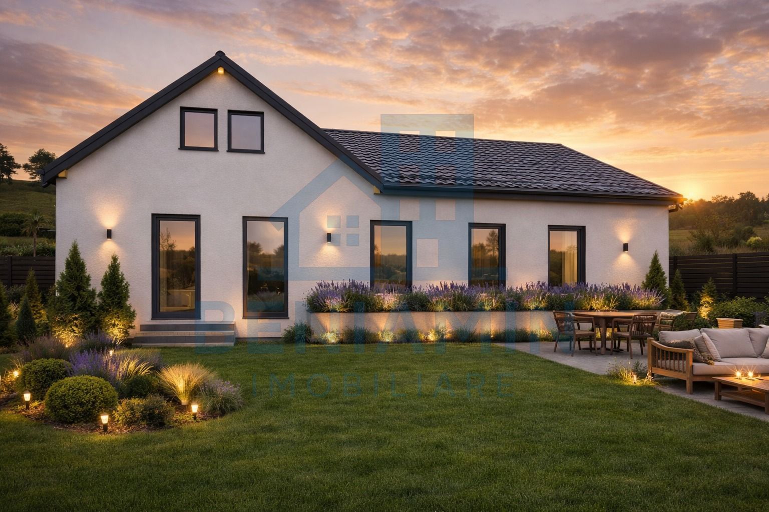 Casa-4 camere-170mp utili-723mp teren-Utilitati-Sanpetru-Harmanului - Poză 2