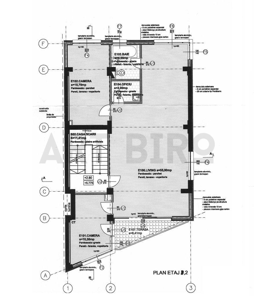 Zero comision, 415mp birou sau showroom, Buzesti, 10 minute metrou - Schiță 13