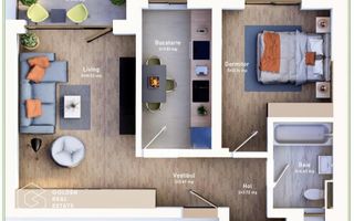 Apartament 2 camere zona Nord – Finalizare Martie 2026 - Poză 7