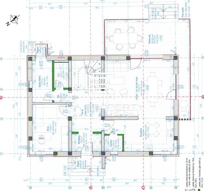 Casă individuală , 5 camere , teren 434 mp, Cristian-Sibiu - Schiță 9