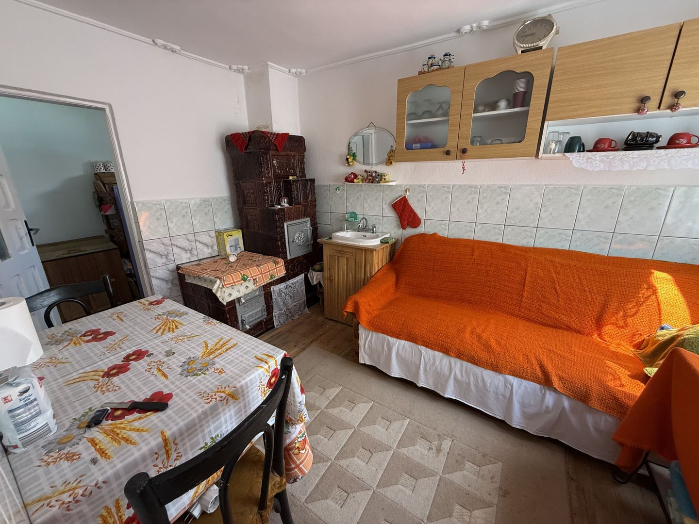 Casă parter+mansarda 80 mp+ teren intravilan 476 mp Sotrile Prahova ! - Poză 13