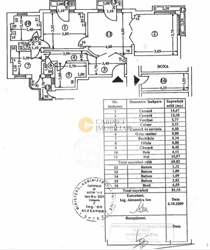 2 camere - 82 mp - decomandat I Unirii I Centrala proprie I 4 Balcoane - Poză 8