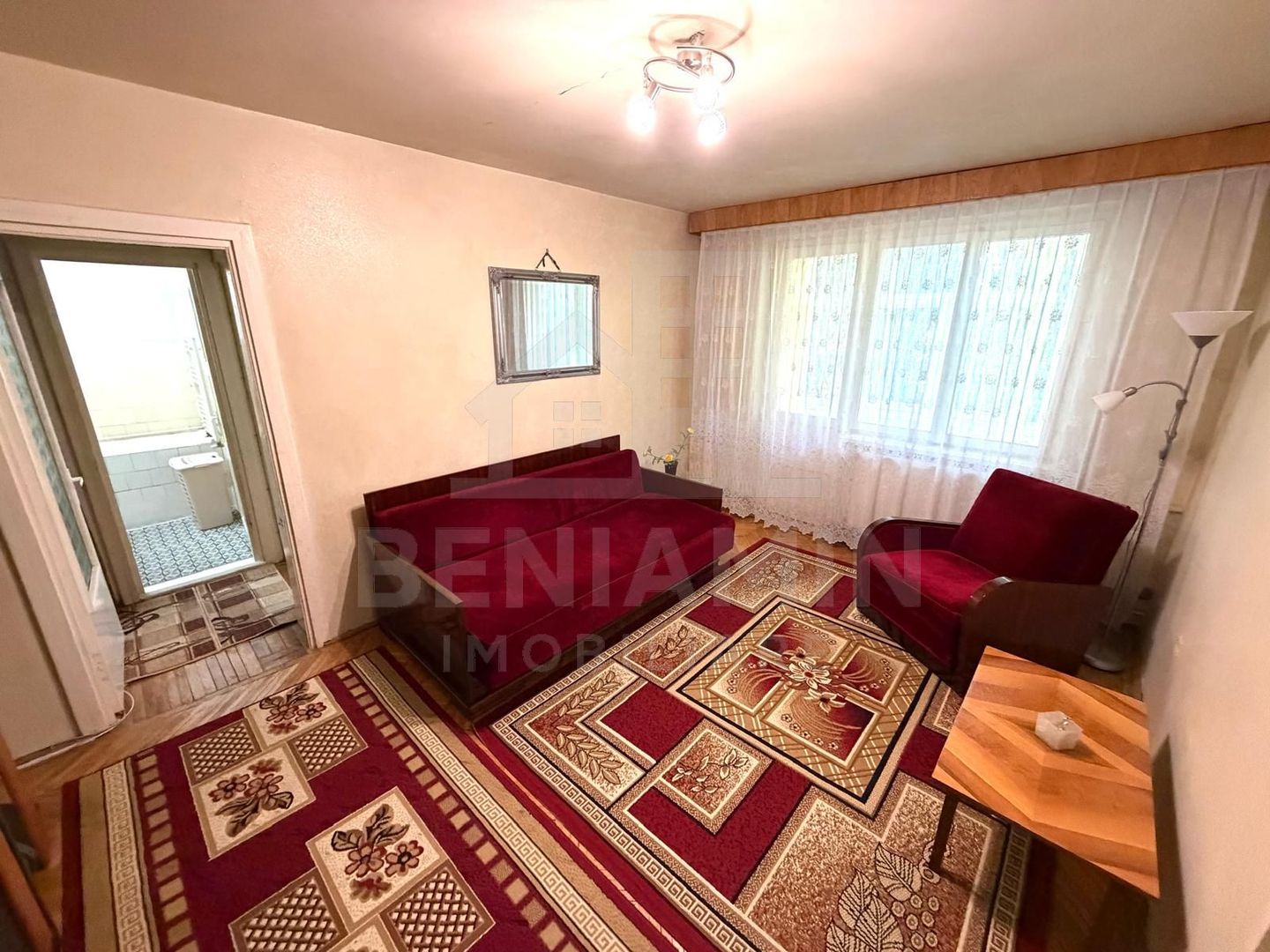 2Camere-52mp-Etaj3-Centrala-Mobilat-AC-Scoala 12-Calea Severinului - Poză 2