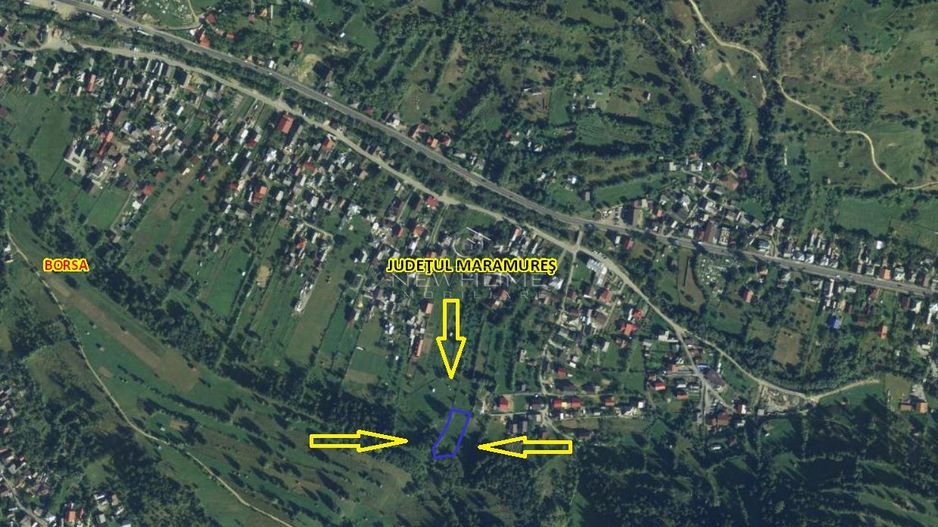 Teren Intravilan 1,800 mp. Intre Vaduri, Borșa Maramureș - Poză 9