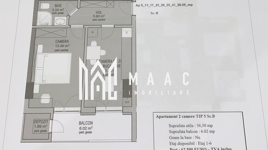 Apartament 2 Camere I Doamna Stanca I Dezvoltator I La Cheie - Poză 2