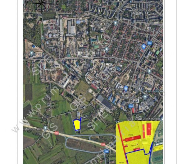 De vânzare teren cu P.U.Z aprobat Str Depozitelor Satu Mare - Poză 2