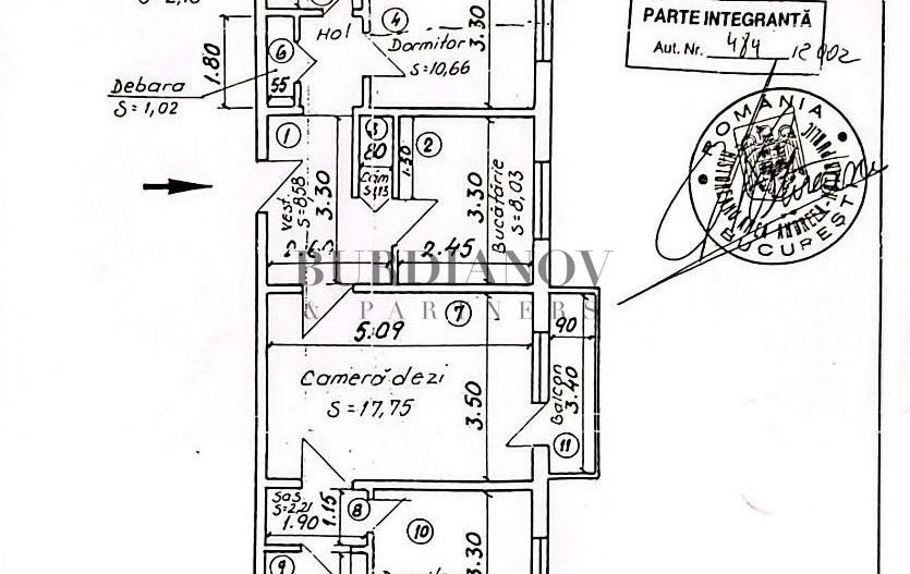 Apartament cu 3 camere - Șoseaua Berceni 21- Metrou Piața Sudului - Poză 4