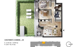 Apartamente 3 camere, Pipera, comision 0 % - Poză 28