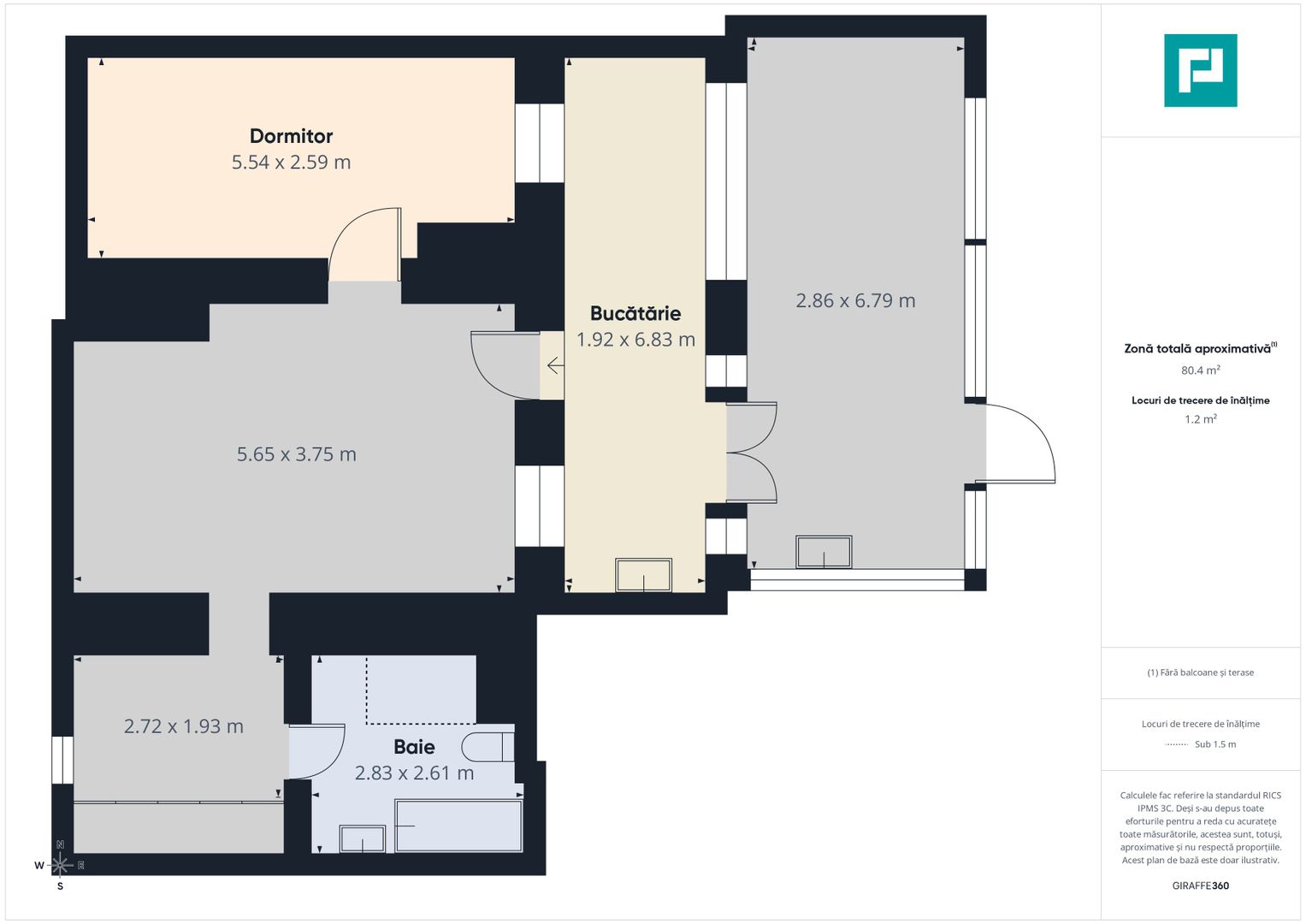 Apartament cu 2 camere pe Str.Episcopiei - Poză 21