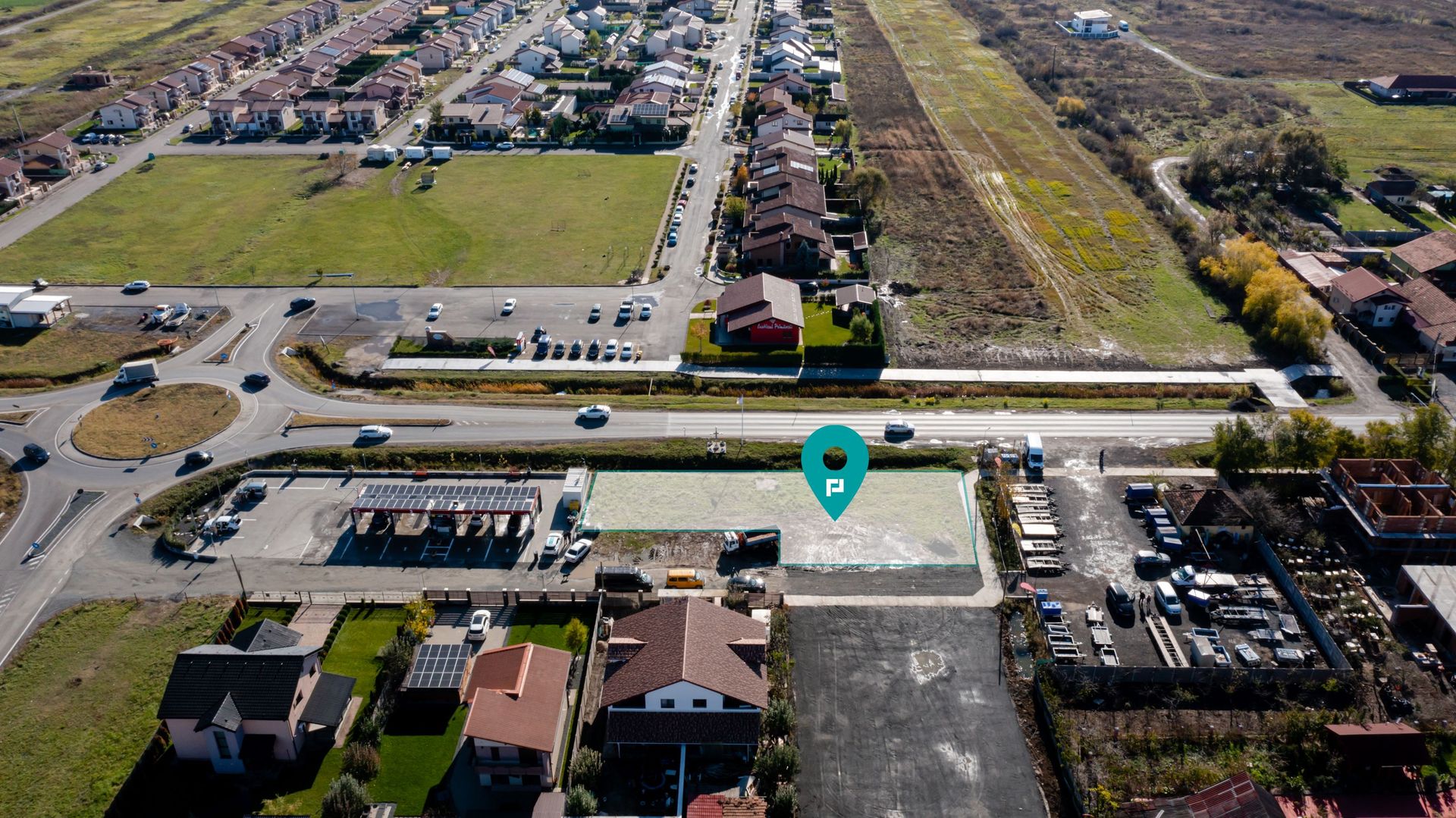 Teren intravilan pe artera principală în Săcălaz - Poză 12