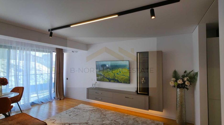 Apartament de închiriat 2 camere Yacht Kid Floreasca | 53 mp + terasă 13 mp - Poză 4