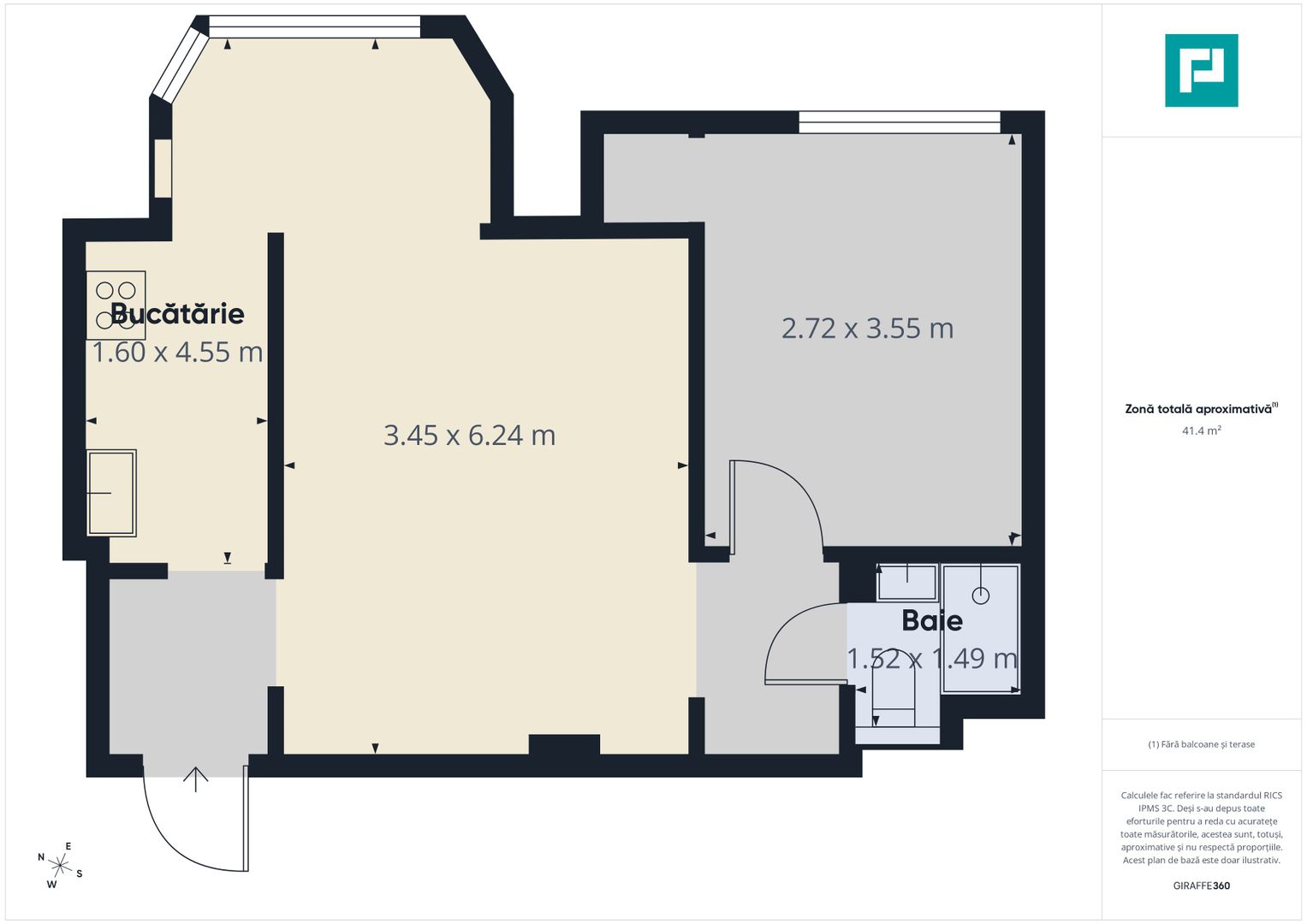 Apartament cochet ultracentral, Unirii, 2camere - Poză 6