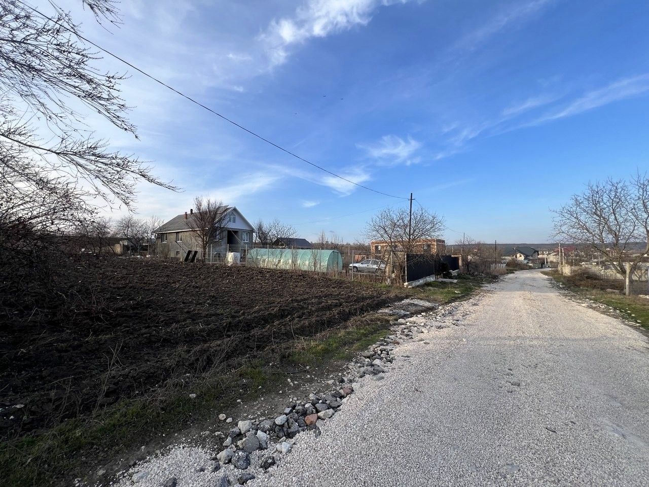 Teren 9,45 ari Ghidighici | 23 m fațadă | pentru construcții | 6 km de Chișinău - Poză 12