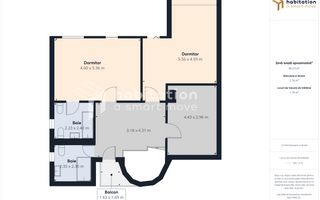 Casă tip duplex, despărțit prin garaj, la intrare în Dumbrăvița - Poză 25