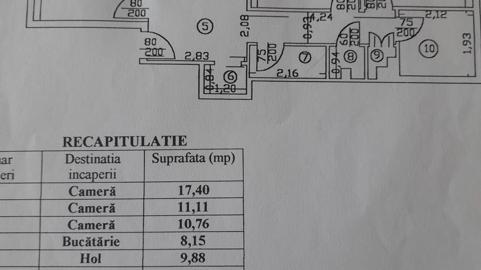 Apartament 3 camere de vanzare Ghencea -1 Mai - Poză 2