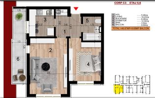 2cam.dec. gata-57mp-la aprox. 15min metrou Leonida/Berceni