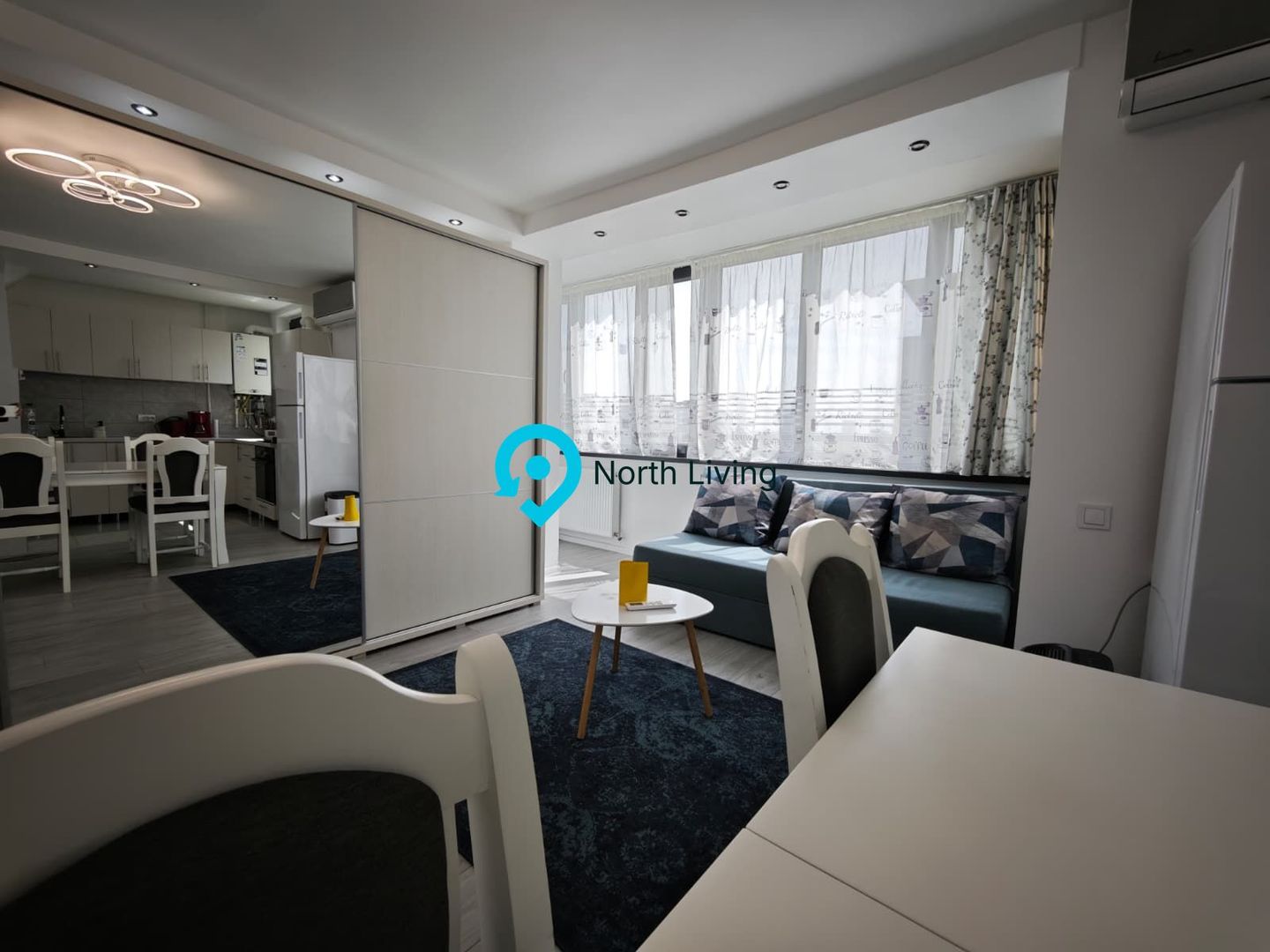 Studio decomandat 45 mp | Modern | Gară de Nord | Mobilat - Poză 4
