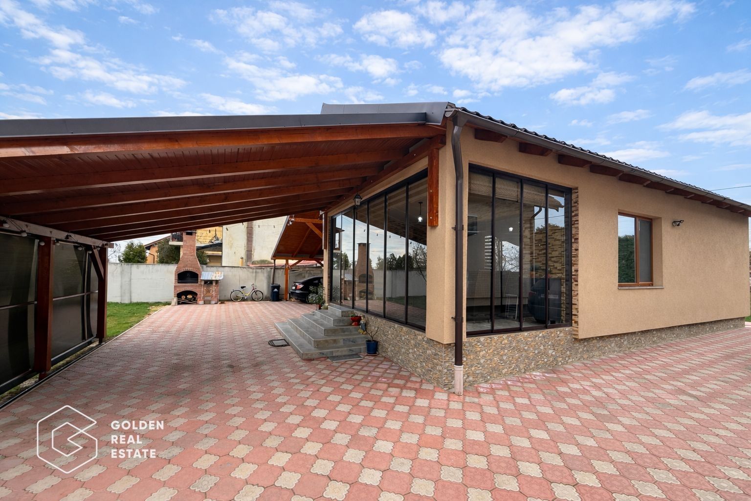 Vila la cheie, 3 camere Mandruloc, 1055mp teren, garaj, la 13 km de Arad - Poză 13