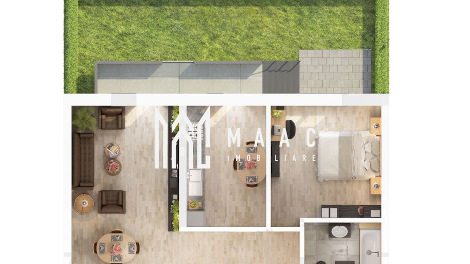 Apartament 3 camere I Parter I Gradina 46 mp I Doamna Stanca - Poză 1