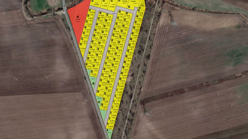 Teren de vanzare pentru proiect constructie case - Arad 6,74 ha - Poză 1