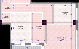 NICOLINA TUDOR NECULAI 3 CAMERE BLOC NOU - 128,000 € - Poză 2