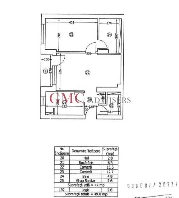 Apartament 2 camere ONIX PARK NORTH RESIDENCE PIPERA - Poză 8