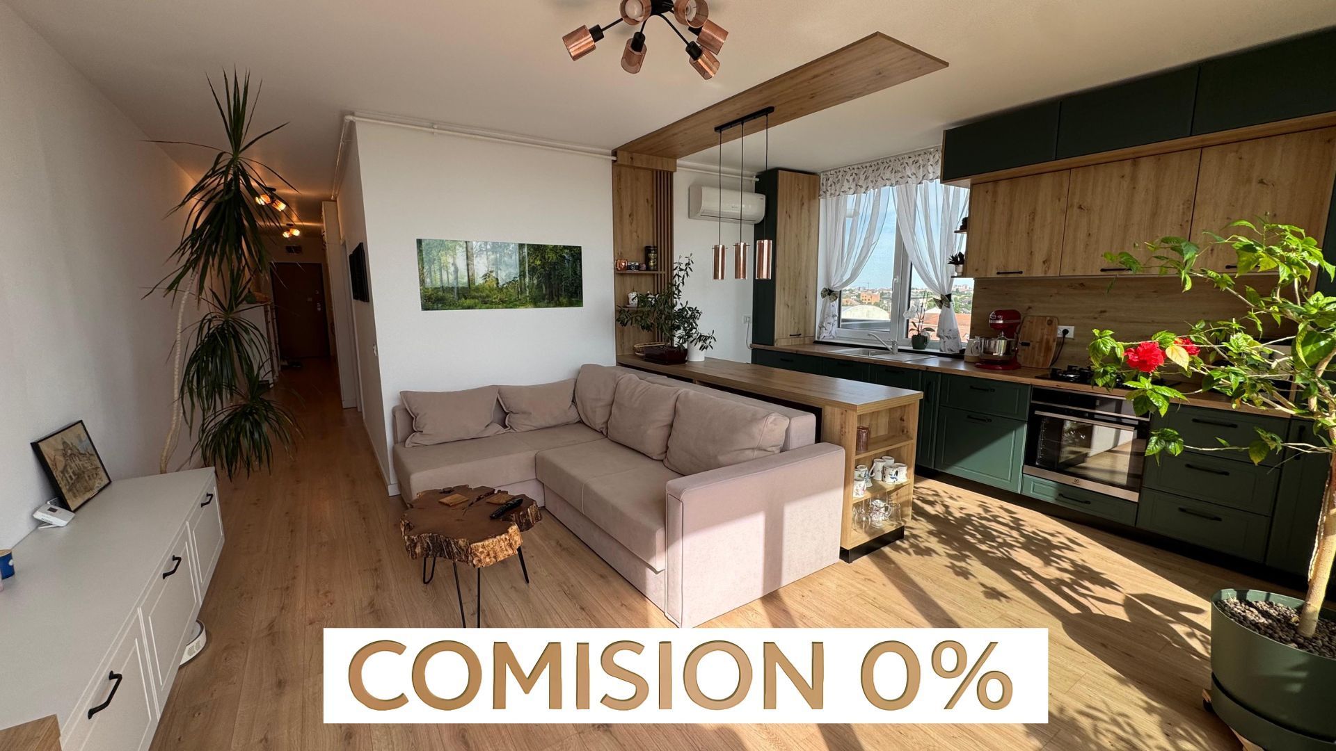COMISION 0 | Penthouse | 3 camere | 70 mp+Terasa 56 mp | Telegrafului - Poză 1