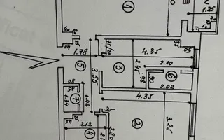 De vanzare apartament  cu 2 camere, renovat, etaj 4 , Mazepa 1, 85.000 euro - Poză 12