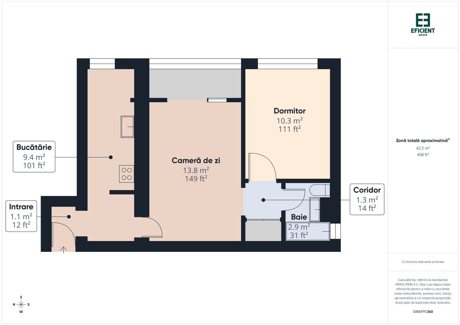 Apartament cu 2 camere etaj 3 - Zona Aurel Vlaicu - Arad - Poză 19