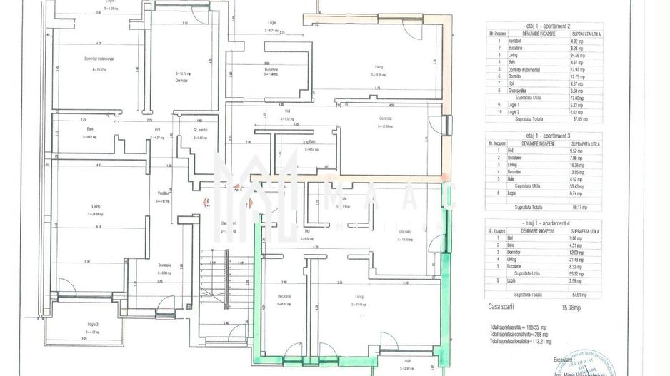 Apartament de vânzare 3 camere decomandat | Șelimbăr | 78 mp - Poză 8