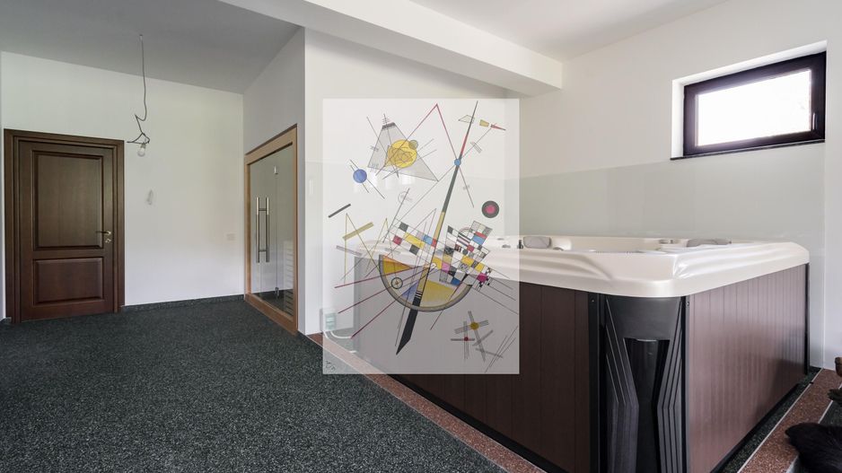 BRANESTI - HUNTER MANSION, VILA PREMIUM 600 MP, LOT 2200 MP, LA LAC! - Poză 8