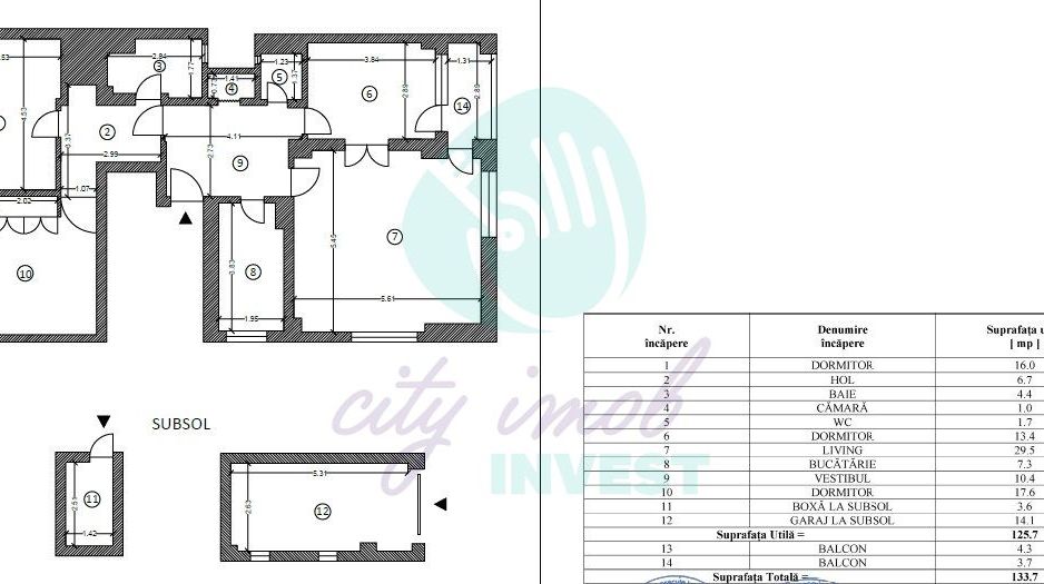 Apartament 4 camere | Primaverii - Poză 3