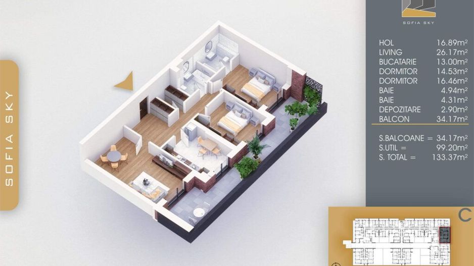 Apartamente 3 camere Pallady,Titan,8 min metrou Teclu,Stoc limitat - Poză 10