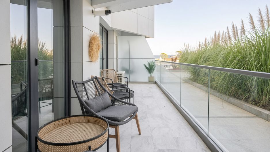 2 camere în Alezzi Infinity cu suprafață generoasă  si vedere la mare - Poză 8