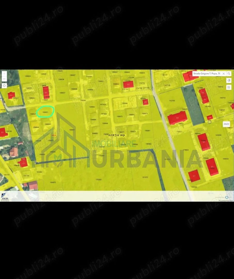 Teren Intravilan 489 mp, Zona Bucium + Autorizatie de Construire si Documentatie Completa - Poză 8