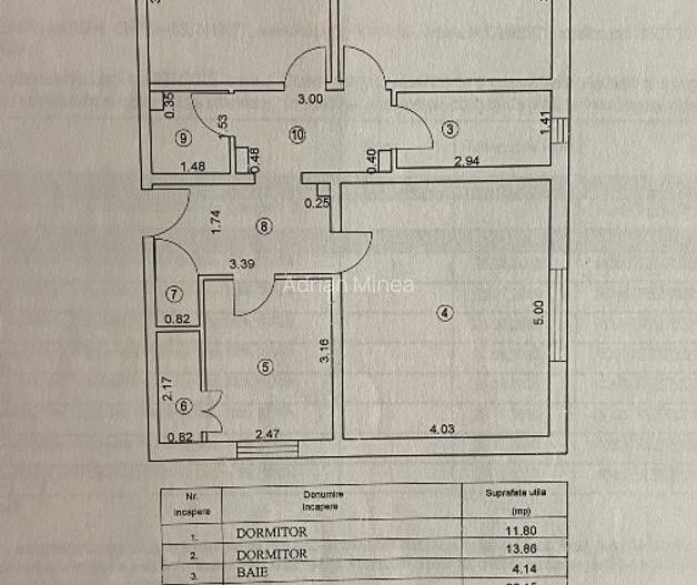 Apartament 3 camere zona Basarabiei - Costin Georgian - Carei - Poză 10