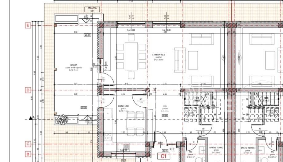 Duplex cu Modern cu 4 camere, in zona Triajului - Schiță 5